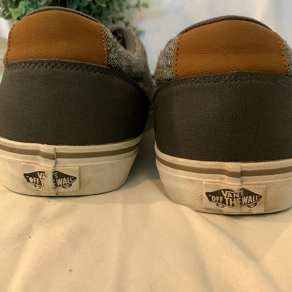 Awesome shoes, vans size 13 gray with light gray wore a couple times - Picture 7 of 8
